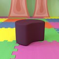 Flash Furniture Soft Seating Flexible Moon for Classrooms and Daycares - 12" Seat Height (Purple) ZB-FT-045C-12-PURPLE-GG